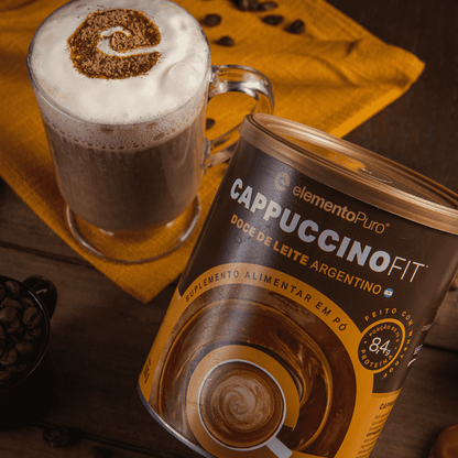 Cappuccino Fit 200g | Sabor Doce de Leite Argentino