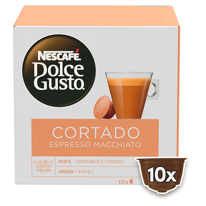Cápsula Dolce Gusto sabor Cortado