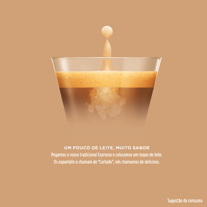 Cápsula Dolce Gusto sabor Cortado