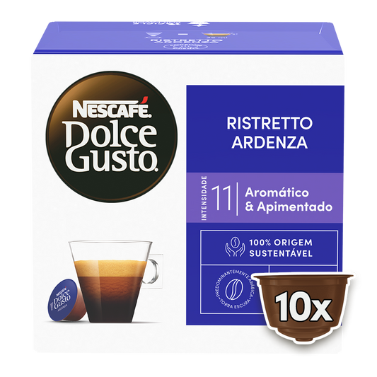 Cápsula Dolce Gusto sabor Ristretto Ardenza
