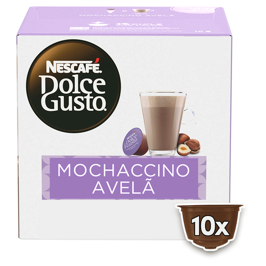 Cápsula Dolce Gusto sabor Mochaccino Avelã