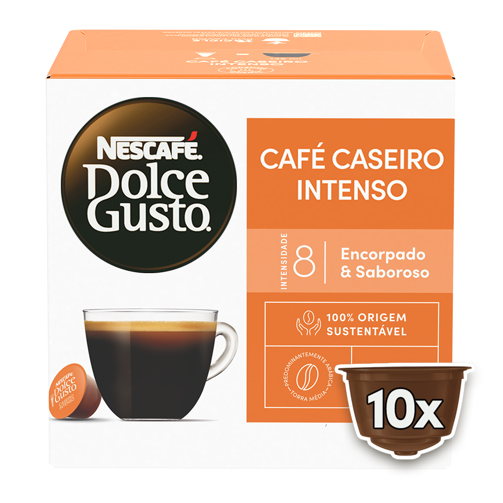 Dolce Gusto Capsule with Intense Homemade Coffee Flavor