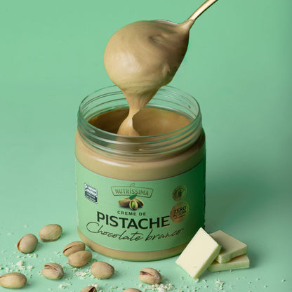 Creme de Pistache com Chocolate Branco 300g