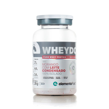 Monodose WHEYDOP ISO 26g | Sabor Morango com Leite Condensado