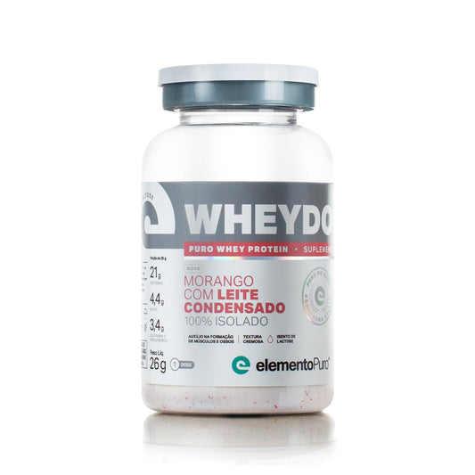 Single-serving WHEYDOP ISO 26g | Strawberry with Condensed Milk Flavor