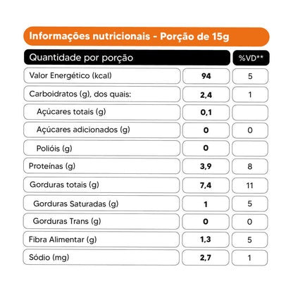 Pasta de Amendoin Integral 300g | Naked Nuts