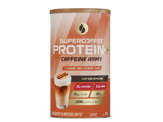 Super Coffee Protein+ Ice Cappuccino flavor 465g