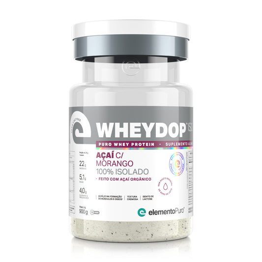 WHEYDOP ISO 900g | Sabor Açaí com Morango