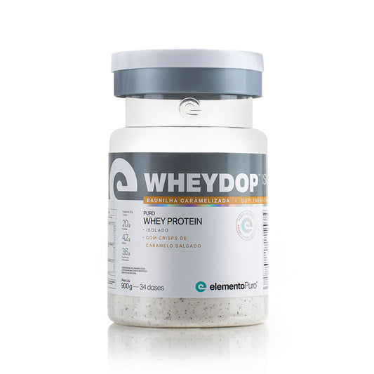 WHEYDOP ISO 900g | Sabor Baunilha Caramelizada