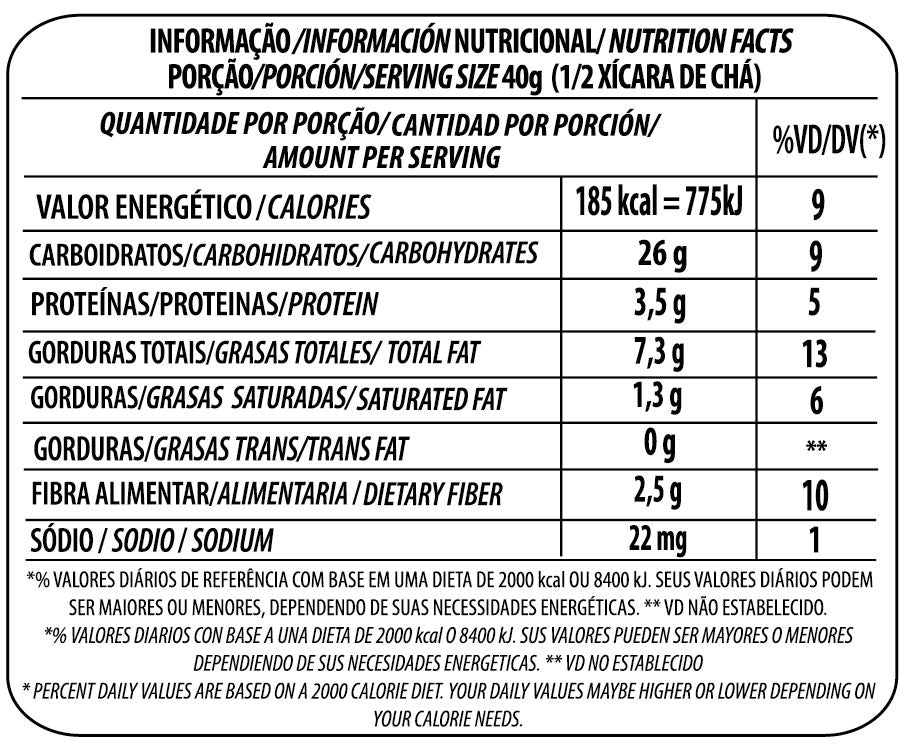 Granola Premium Top Grain 400g