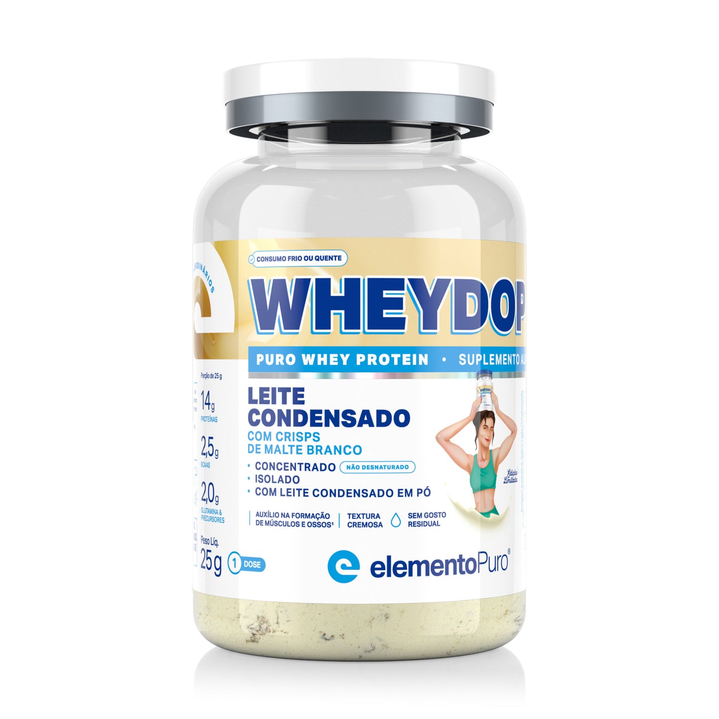 Monodose WHEYDOP X 25g | Sabor Leite Condensado