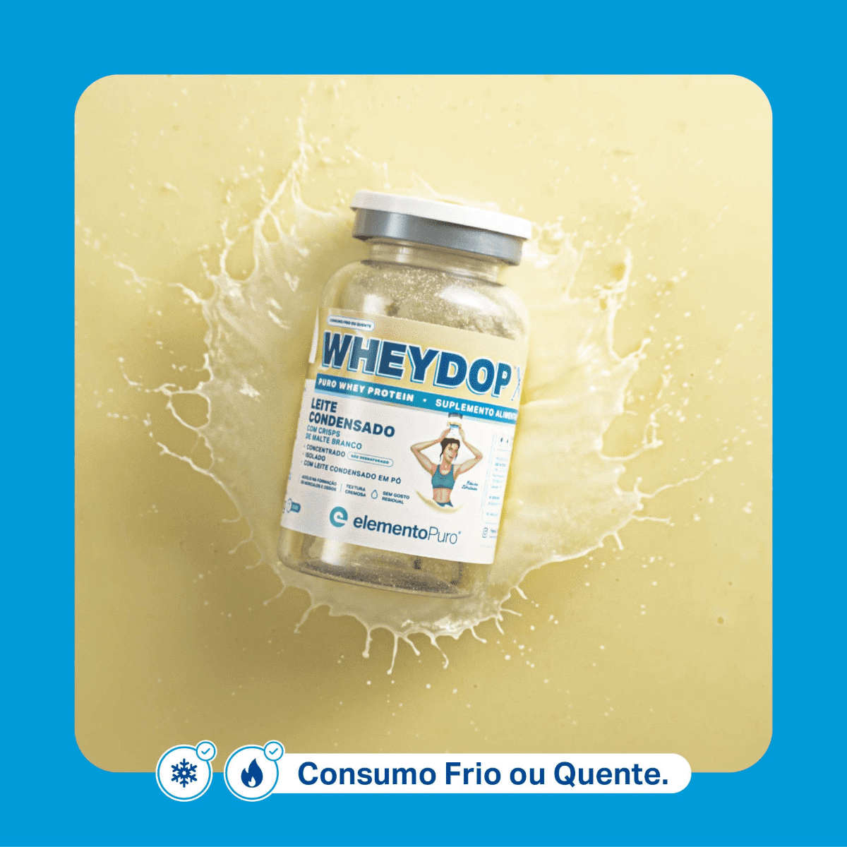 Monodose WHEYDOP X 25g | Sabor Leite Condensado