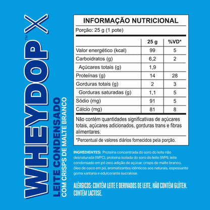 Monodose WHEYDOP X 25g | Sabor Leite Condensado