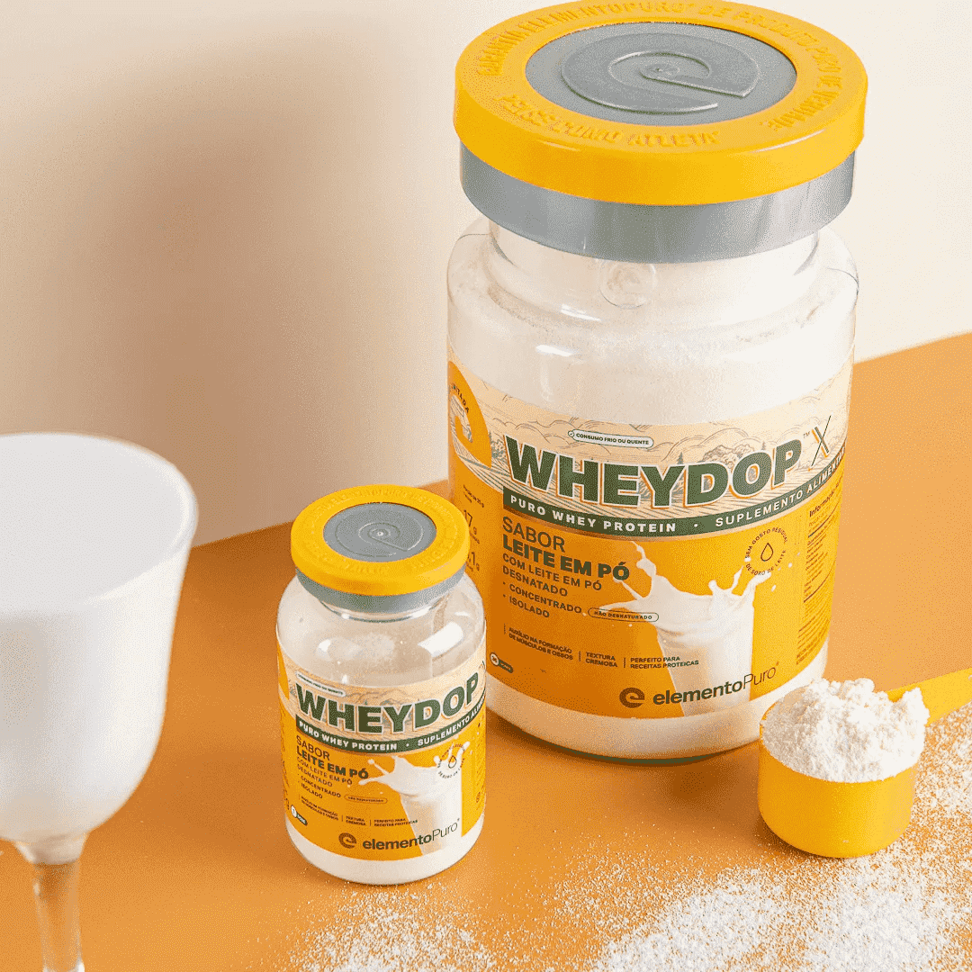 Monodose WHEYDOP X 25g | Sabor Leite em Pó