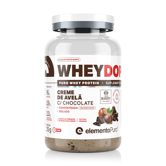 Monodose WHEYDOP X 25g | Sabor Creme de Avelã c/Chocolate