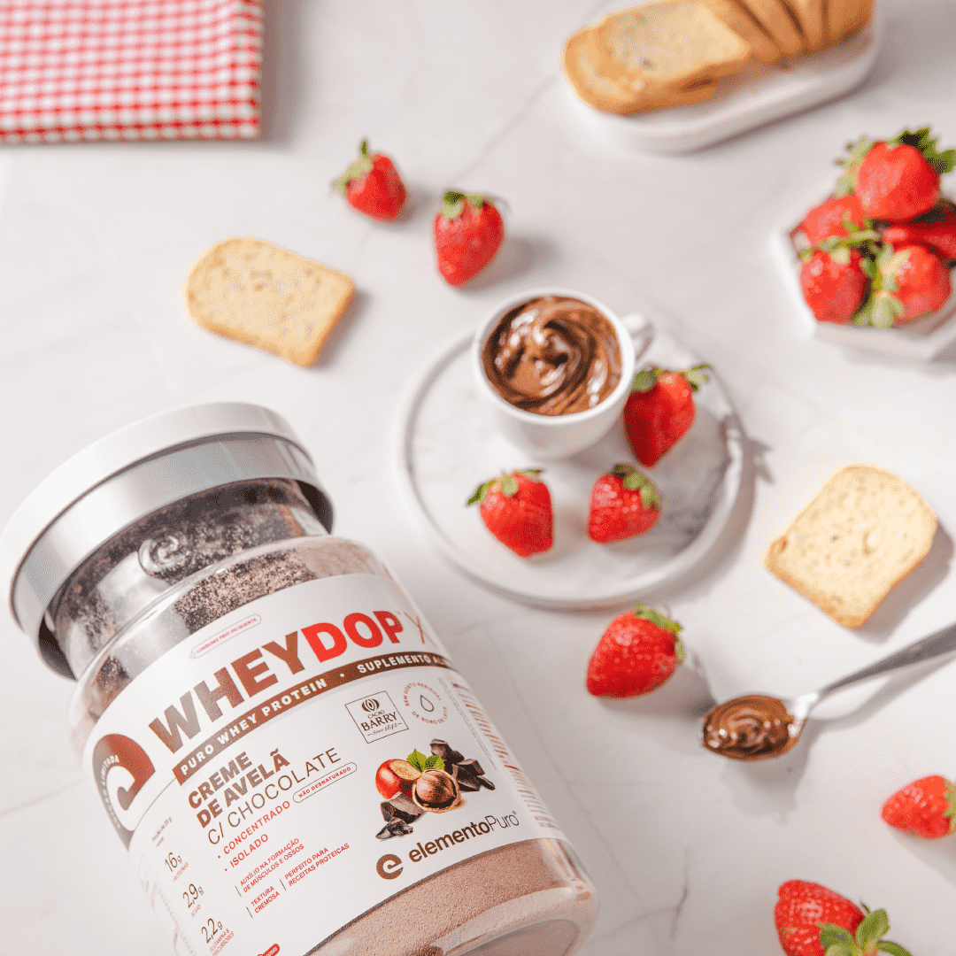 Monodose WHEYDOP X 25g | Sabor Creme de Avelã c/Chocolate