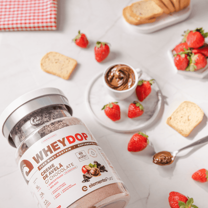 Monodose WHEYDOP X 25g | Sabor Creme de Avelã c/Chocolate