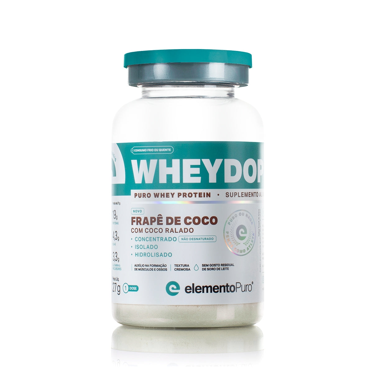 Monodose WHEYDOP 3W 27g | Sabor Frapê de Coco