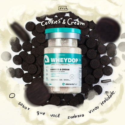 WHEYDOP 3W 900g | Sabor Cookies & Cream