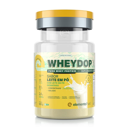 WHEYDOP X 900g | Sabor leite em Pó
