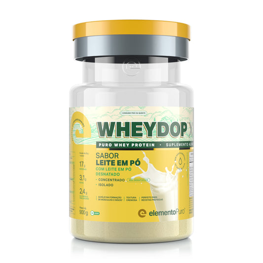 WHEYDOP X 900g | Sabor leite em Pó