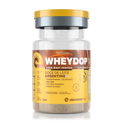 WHEYDOP X 900g | Sabor Doce de leite Argentino