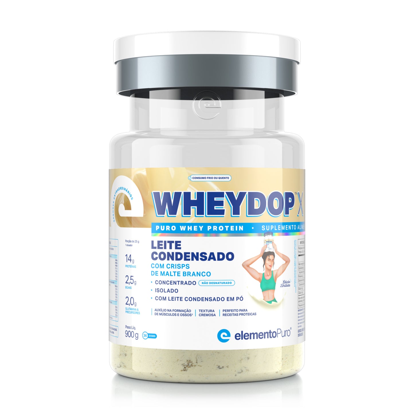 WHEYDOP X 900g | Sabor Leite Condensado
