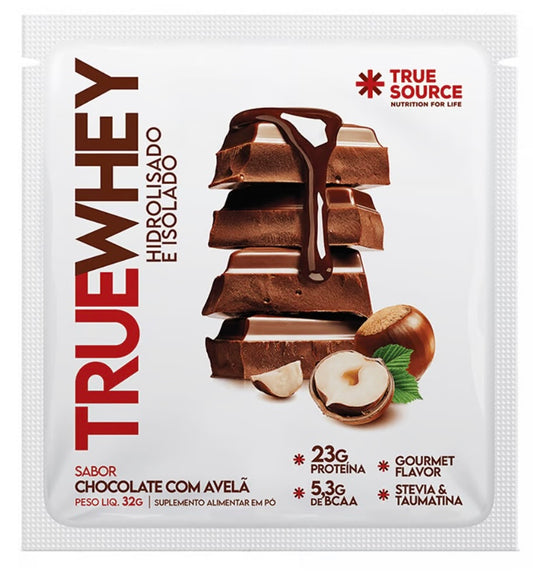 Whey Protein Sachê Chocolate com Avelã 32g