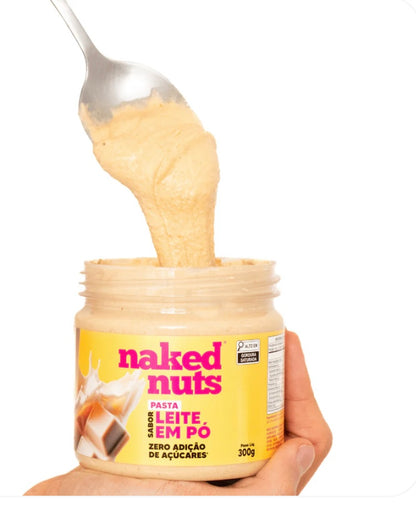 Pasta Mix de Nuts sabor leite em pó 300g | Naked Nuts