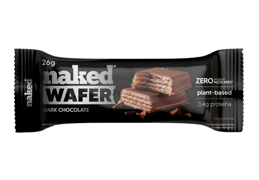 Naked Wafer Dark Chocolate 26g