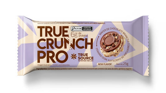True Crunch Pro chocolate meio amargo 25g