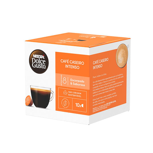 Cápsula Dolce Gusto sabor Café Caseiro Intenso