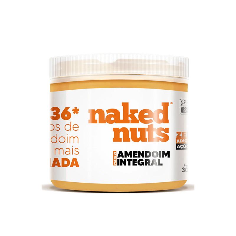 Pasta de Amendoin Integral 300g | Naked Nuts