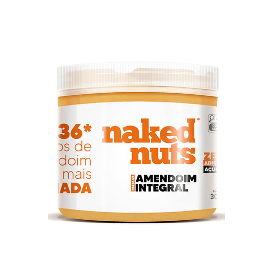 Pasta de Amendoin Integral 300g | Naked Nuts