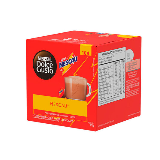 Cápsula Dolce Gusto sabor Nescau