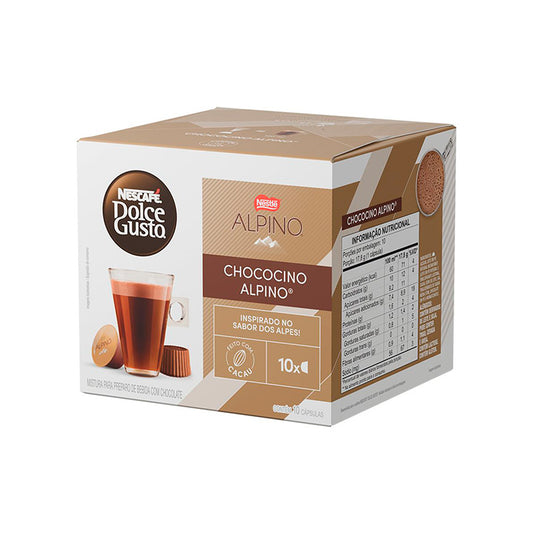 Cápsula Dolce Gusto sabor Chococino Alpino