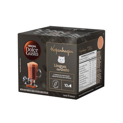 Cápsula Dolce Gusto sabor KOPENHAGEN Língua de Gato