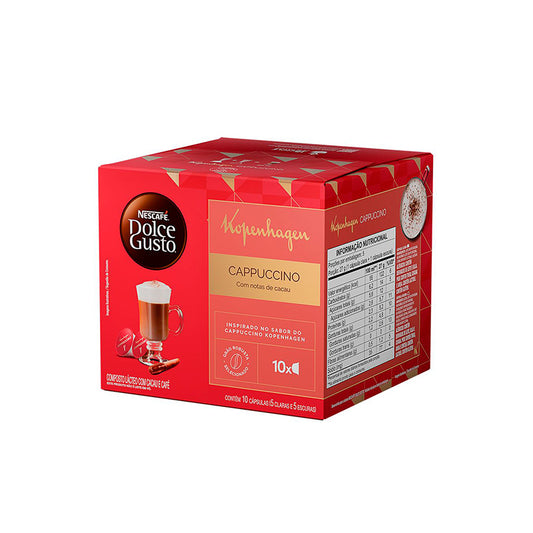 Cápsula Dolce Gusto sabor Cappuccino Kopenhagen