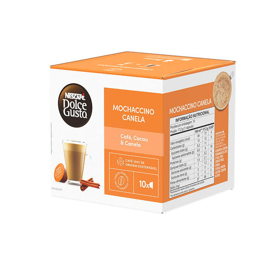 Cápsula Dolce Gusto sabor Mochaccino Canela