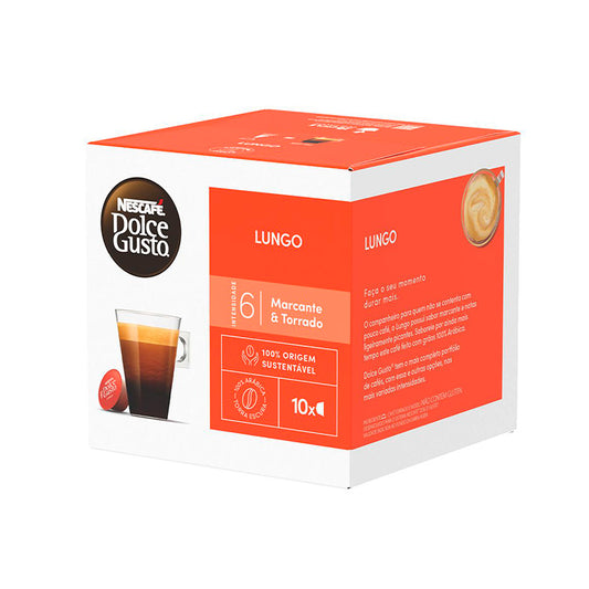 Cápsula Dolce Gusto sabor Lungo