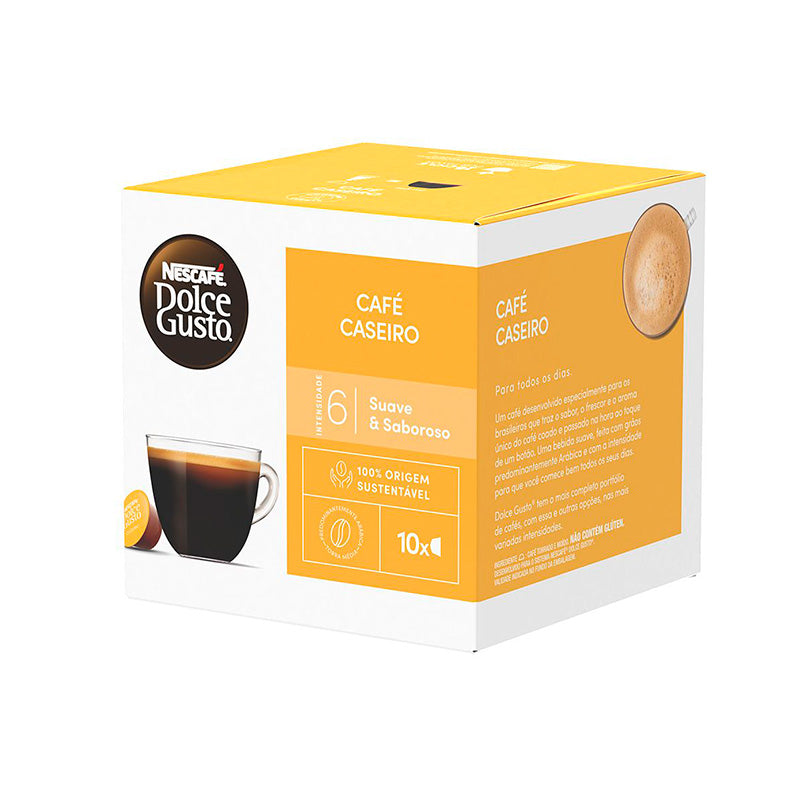 Cápsula Dolce Gusto sabor Café Caseiro