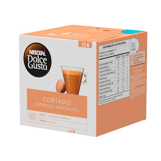 Cápsula Dolce Gusto sabor Cortado