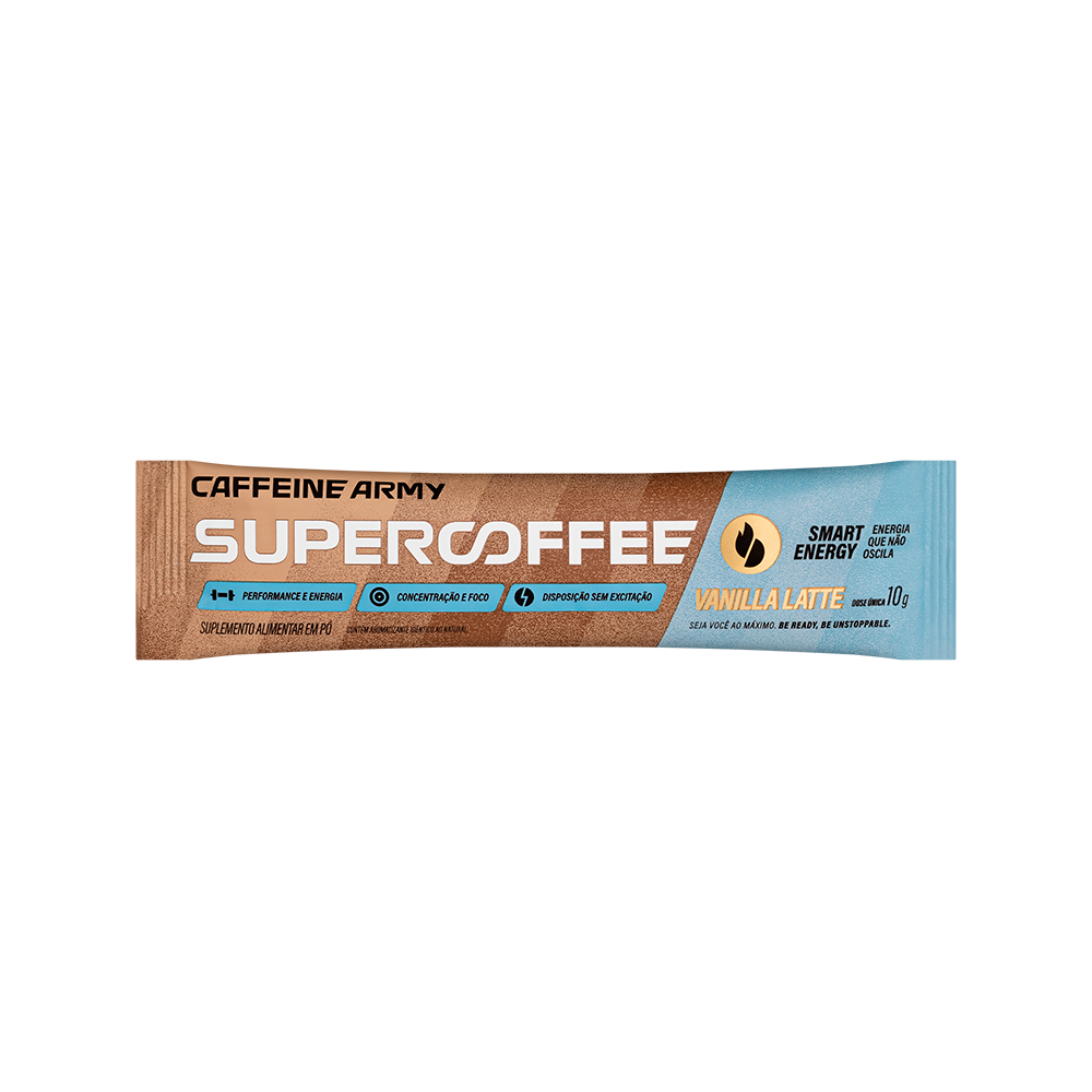 Super Coffee Sachê Vanilla Latte (Dose única) 10g