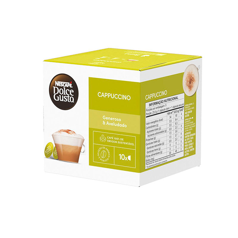 Cápsula Dolce Gusto sabor Cappuccino