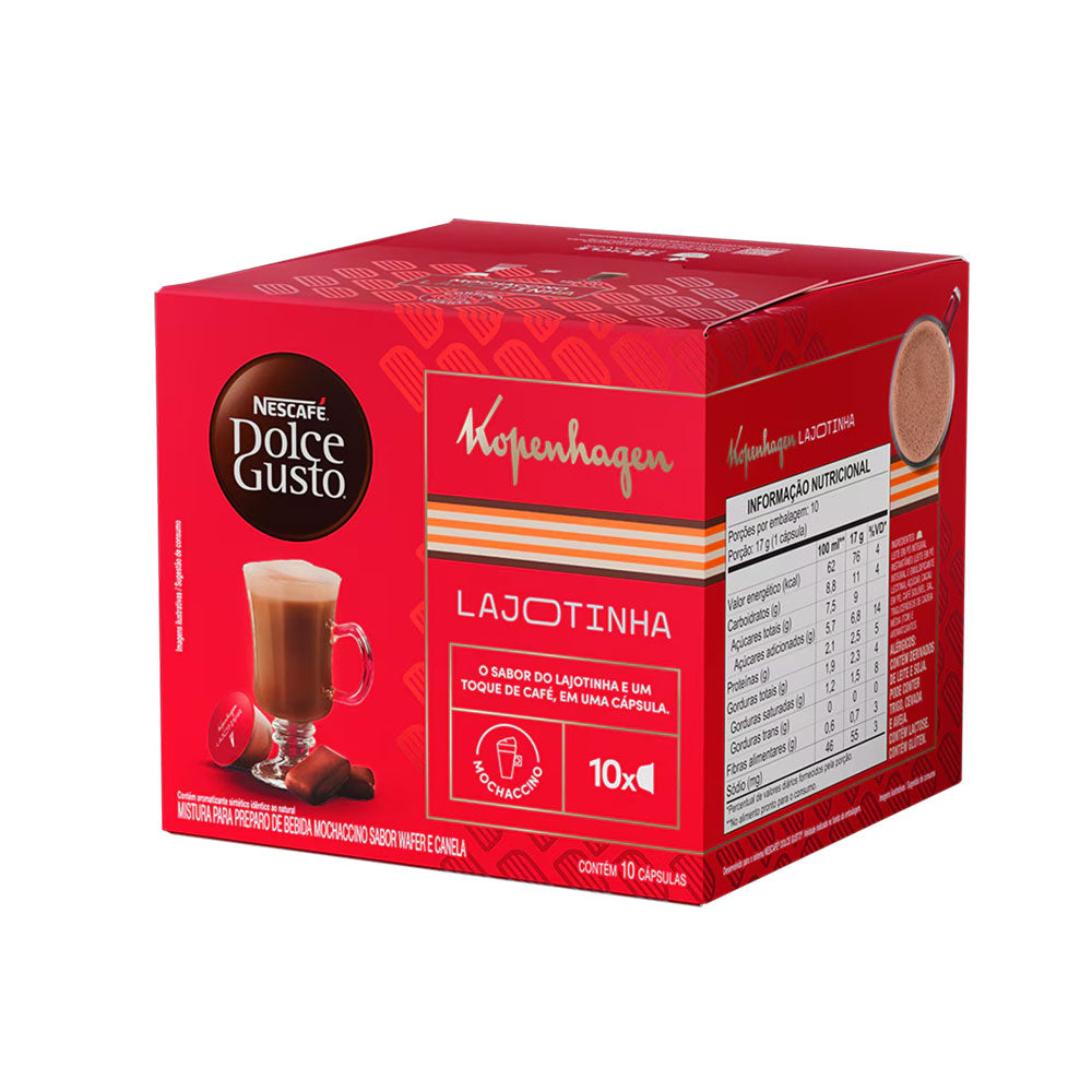 Cápsula Dolce Gusto sabor KOPENHAGEN LAJOTINHA